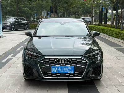 Audi A3, 2023 г., зелёный, 9 000 км