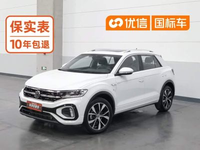 Volkswagen T-Roc, 2024 г., белый, 29 500 км Volkswagen T-Roc 2024 300TSI DSG одна ведущая ось Чэньгуан версия