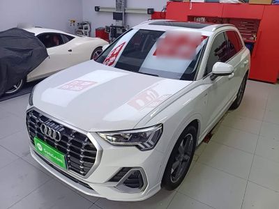 Audi 奥迪Q3, 2023 г., белый, 46 300 км