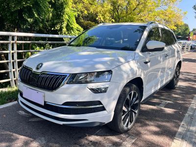 Skoda 柯珞克, 2022 г., белый, 43 000 км