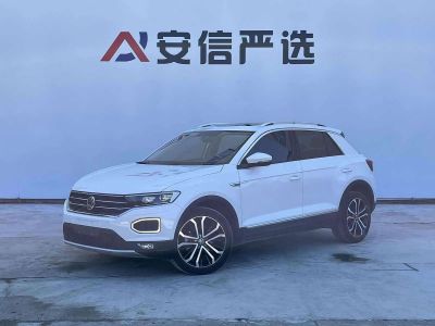 Volkswagen T-Roc, 2022 г., белый, 30 000 км Volkswagen T-Roc 2021 280TSI DSG одна ведущая ось Комфорт Чжилянь версия