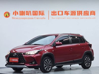 Toyota Yaris L (Чжисюань), 2022 г., красный / фиолетовый, 29 200 км