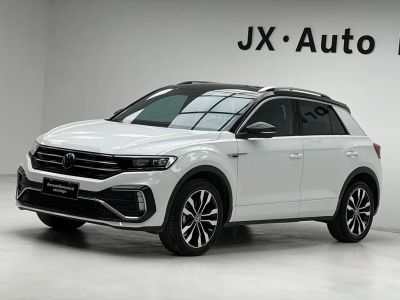 Volkswagen T-Roc, 2022 г., белый, 49 000 км Volkswagen T-Roc 2021 280TSI DSG одна ведущая ось R-Line Pro Чжилянь версия