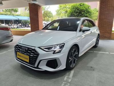 Audi A3, 2022 г., белый, 72 300 км