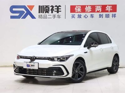 Volkswagen Golf, 2024 г., белый, 20 000 км Volkswagen Golf 2023 обновлённая версия 280TSI DSG R-Line Lite