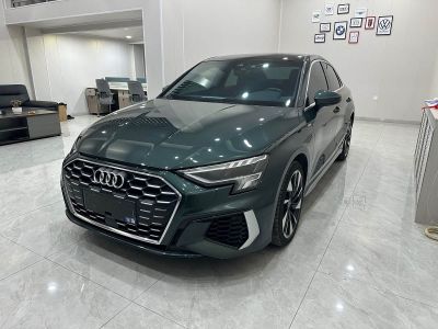 Audi A3, 2023 г., зелёный, 28 000 км