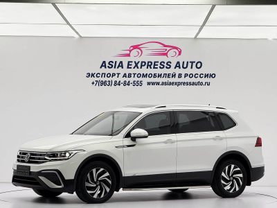 Volkswagen Tiguan L, 2022 г., белый, 28 600 км Volkswagen Tiguan L 2023 280TSI автомат одна ведущая ось ограниченная серия «Чаочуан»