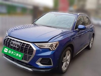 Audi Q3, 2021 г., синий, 43 700 км Audi 奥迪Q3, 2021 г., синий, 46 400 км