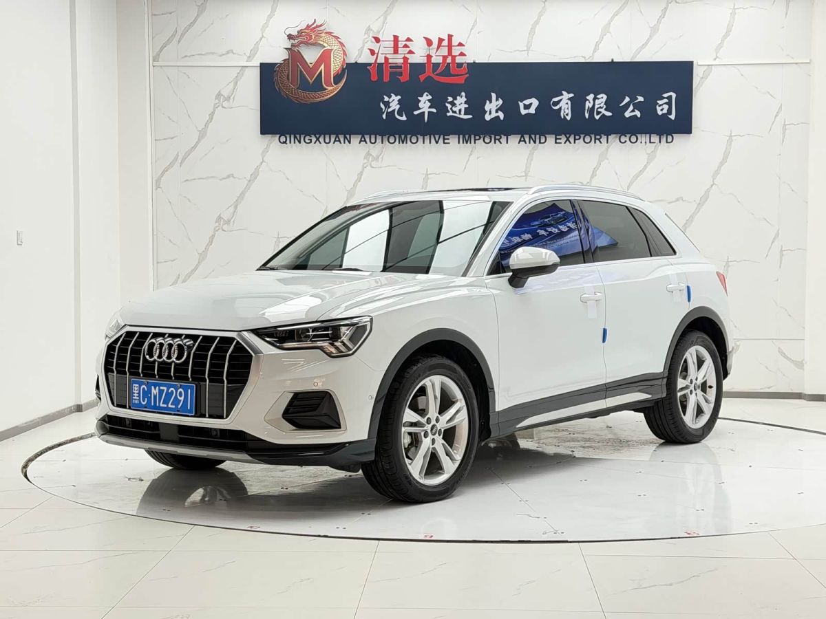 Audi 奥迪Q3, 2021 г., белый, 57 000 км