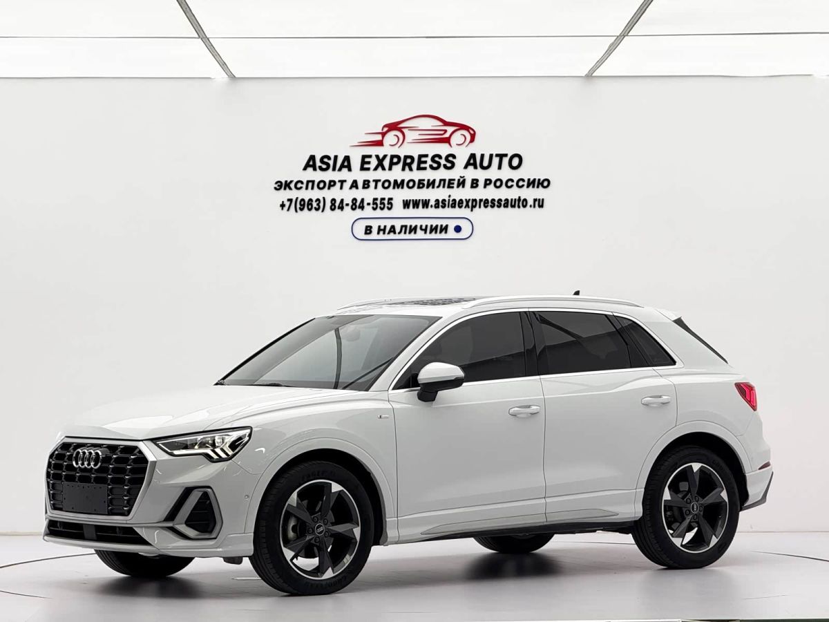 Audi Q3, 2022 г., белый, 43 800 км Audi 奥迪Q3, 2022 г., белый, 43 800 км