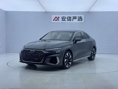 Audi A3, 2023 г., серебристый / серый, 52 600 км