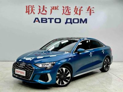 Audi A3, 2023 г., синий, 20 400 км