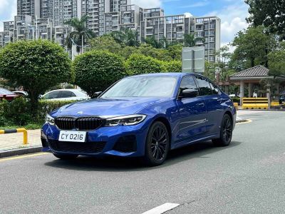 BMW 3 серия, 2022 г., синий, 28 000 км BMW 3 серия 2022 330i пакет M Sport, исполнение «Ночь»