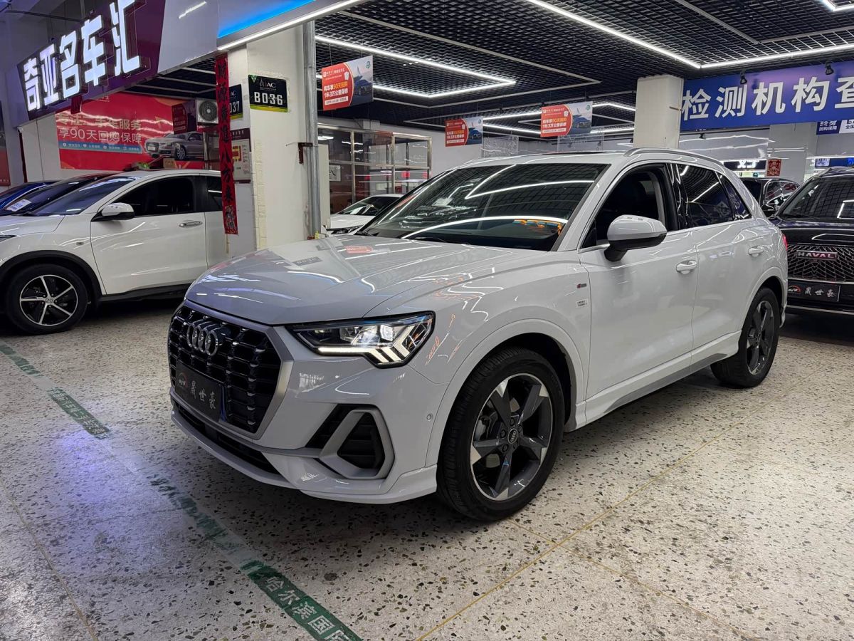 Audi 奥迪Q3, 2022 г., белый, 46 000 км