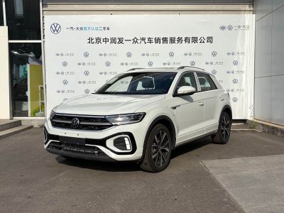 Volkswagen T-Roc, 2024 г., белый, 29 500 км Volkswagen T-Roc 2025 второе обновление 300TSI DSG одна ведущая ось Чэньгуан версия
