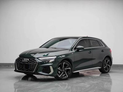 Audi A3, 2023 г., зелёный, 8 000 км