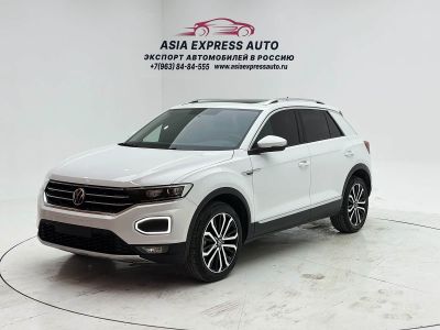 Volkswagen T-Roc, 2022 г., белый, 39 000 км Volkswagen T-Roc 2021 280TSI DSG одна ведущая ось Комфорт Чжилянь версия