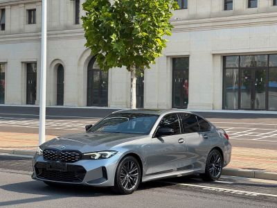 BMW 3 серия, 2023 г., серебристый / серый, 48 000 км BMW 3 серия 2023 325i пакет M Sport, исполнение «Ночь»