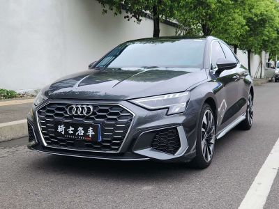Audi A3, 2023 г., серебристый / серый, 47 000 км