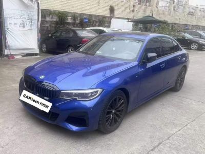BMW 3 серия, 2021 г., синий, 65 000 км BMW 3 серия 2021 325Li пакет M Sport, исполнение «Ночь»
