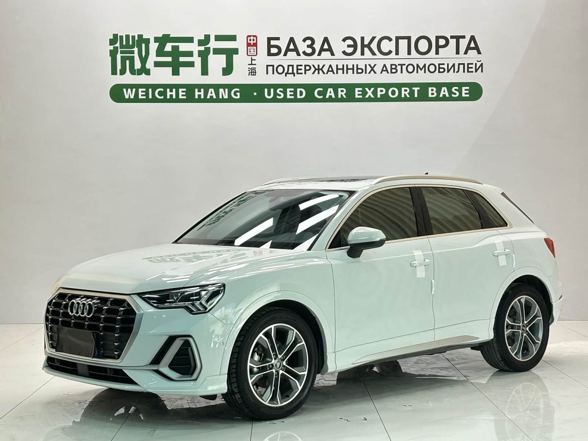 Audi Q3, 2023 г., белый, 41 800 км Audi 奥迪Q3, 2023 г., белый, 41 800 км