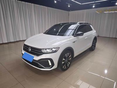 Volkswagen T-Roc, 2023 г., белый, 35 000 км Volkswagen T-Roc 2022 280TSI DSG одна ведущая ось R-Line Pro PLUS
