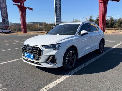 Audi 奥迪Q3, 2022 г., белый, 35 000 км