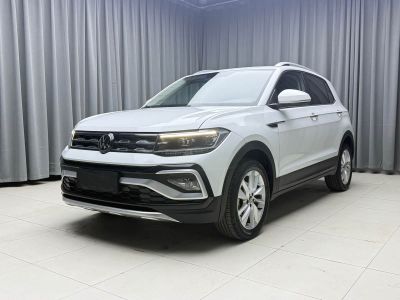 Volkswagen T-Cross, 2022 г., красный / фиолетовый, 35 000 км Volkswagen T-Cross 2023 1.5L Автомат Комфорт