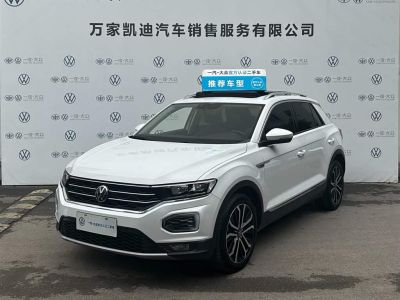 Volkswagen T-Roc, 2021 г., белый, 63 000 км Volkswagen T-Roc 2020 280TSI DSG одна ведущая ось Комфорт
