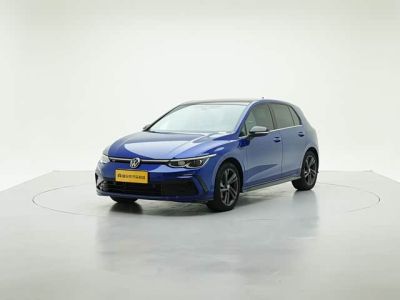 Volkswagen Golf, 2022 г., синий, 24 000 км Volkswagen Golf 2021 280TSI DSG R-Line