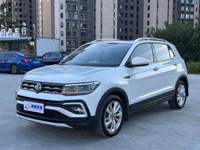 Volkswagen T-Cross, 2021 г., красный / фиолетовый, 37 000 км Volkswagen T-Cross 2022 280TSI DSG Комфорт