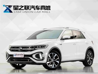 Volkswagen T-Roc, 2023 г., белый, 35 000 км Volkswagen T-Roc 2023 300TSI DSG одна ведущая ось Чэньгуан версия