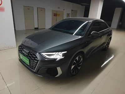 Audi A3, 2023 г., серебристый / серый, 56 500 км