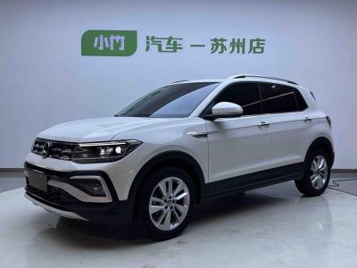 Volkswagen T-Cross, 2021 г., красный / фиолетовый, 37 000 км Volkswagen T-Cross 2022 280TSI DSG Комфорт