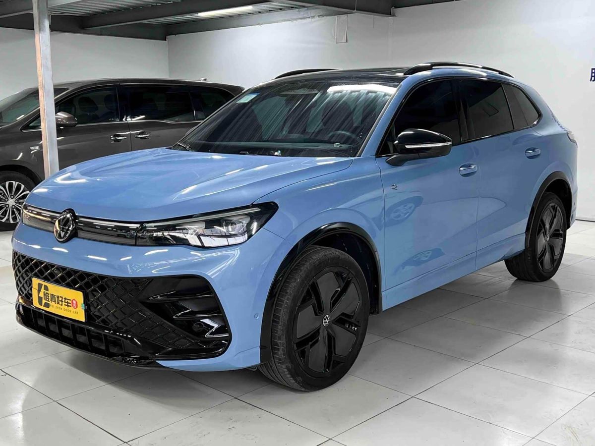 Volkswagen Tiguan L, 2024 г., синий, 7 000 км Volkswagen Tiguan L 2024 PRO 380TSI полный привод R-Line Чжилин версия