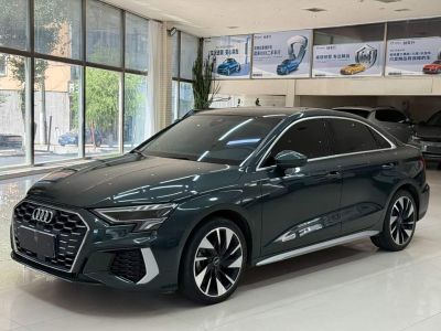 Audi A3, 2023 г., зелёный, 25 000 км