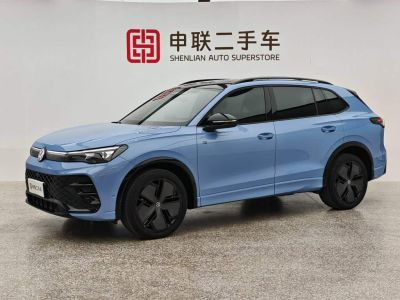 Volkswagen Tiguan L, 2024 г., красный / фиолетовый, 24 000 км Volkswagen Tiguan L 2024 PRO 380TSI полный привод R-Line Чжицзунь версия
