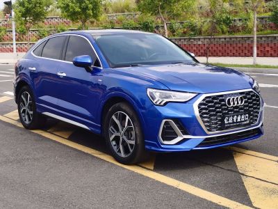 Audi 奥迪Q3 Sportback, 2021 г., синий, 41 000 км