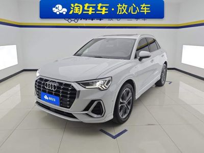 Audi Q3, 2021 г., белый, 61 000 км Audi 奥迪Q3, 2021 г., белый, 65 100 км