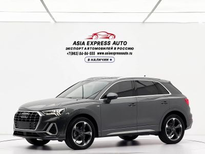 Audi Q3, 2023 г., серебристый / серый, 28 000 км Audi 奥迪Q3, 2023 г., серебристый / серый, 30 400 км