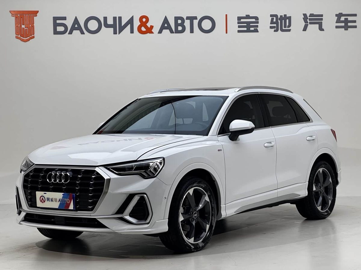 Audi 奥迪Q3, 2022 г., белый, 46 000 км