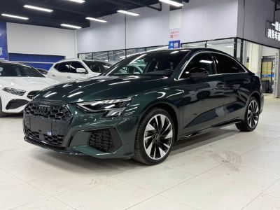 Audi A3, 2022 г., зелёный, 33 000 км