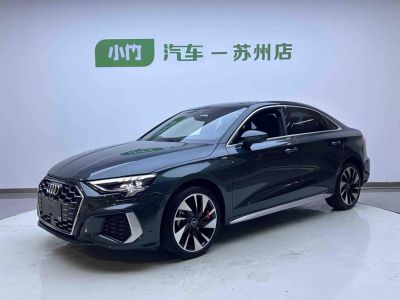 Audi A3, 2023 г., зелёный, 19 600 км