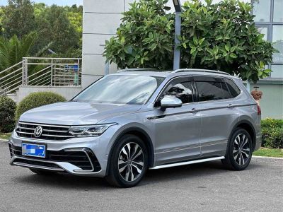 Volkswagen Tiguan L, 2021 г., белый, 58 000 км Volkswagen Tiguan L 2021 380TSI автомат полный привод R-Line Флагман 7 мест