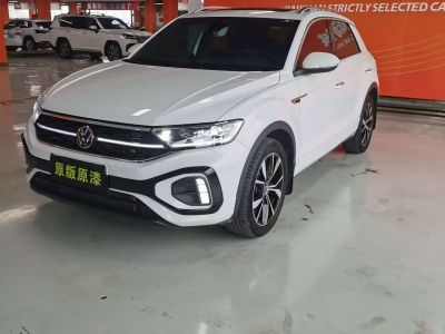 Volkswagen T-Roc, 2023 г., белый, 35 000 км Volkswagen T-Roc 2023 300TSI DSG одна ведущая ось Чэньгуан версия