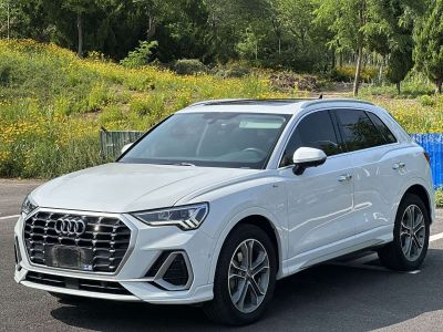Audi 奥迪Q3, 2021 г., белый, 25 000 км