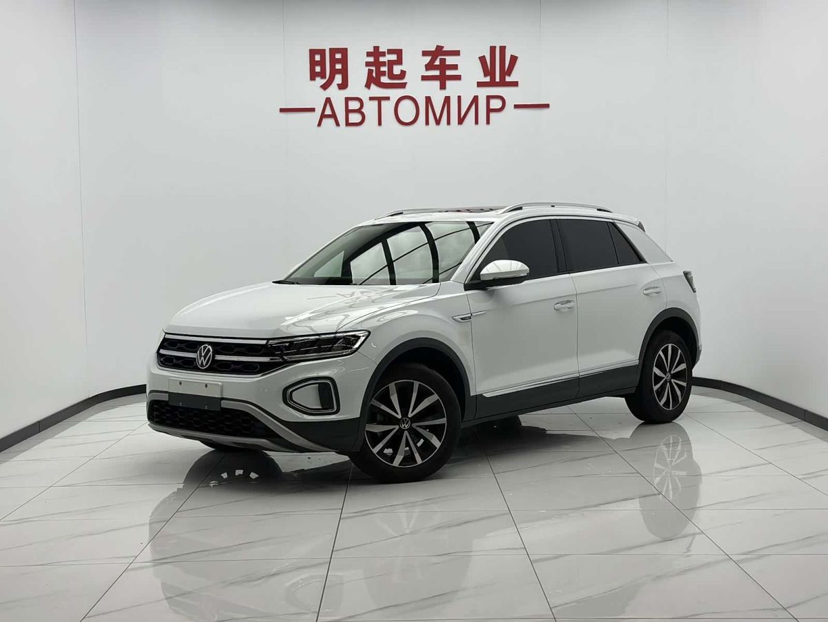 Volkswagen T-Roc, 2023 г., белый, 34 000 км Volkswagen T-Roc 2023 280TSI DSG одна ведущая ось Шигуан версия