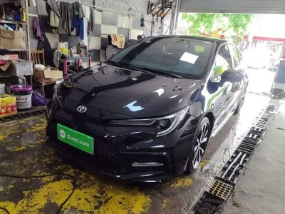 Toyota Levin, 2021 г., чёрный, 74 200 км