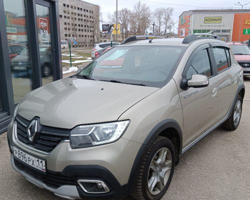 Главная В рамках подбора «Выездная экспертиза ТС» была проверена а/м Renault Sandero Stepway