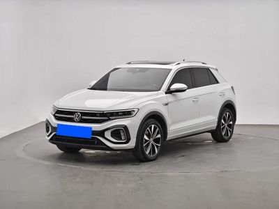 Volkswagen T-Roc, 2024 г., белый, 29 500 км Volkswagen T-Roc 2024 300TSI DSG одна ведущая ось Чэньгуан версия